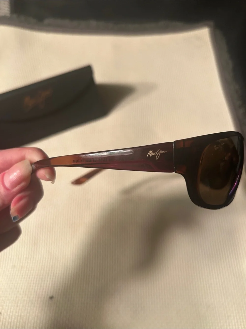 Maui Jim Brown Frame Brown Gradient Lenses Sunglasses